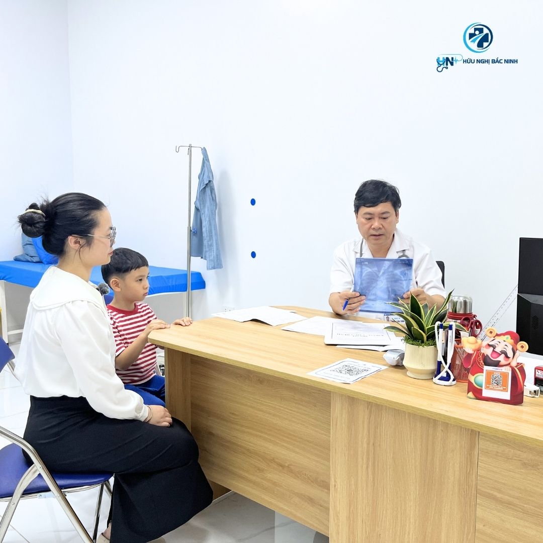 Khoa nhi phòng khám Đa khoa Hữu Nghị Bắc Ninh